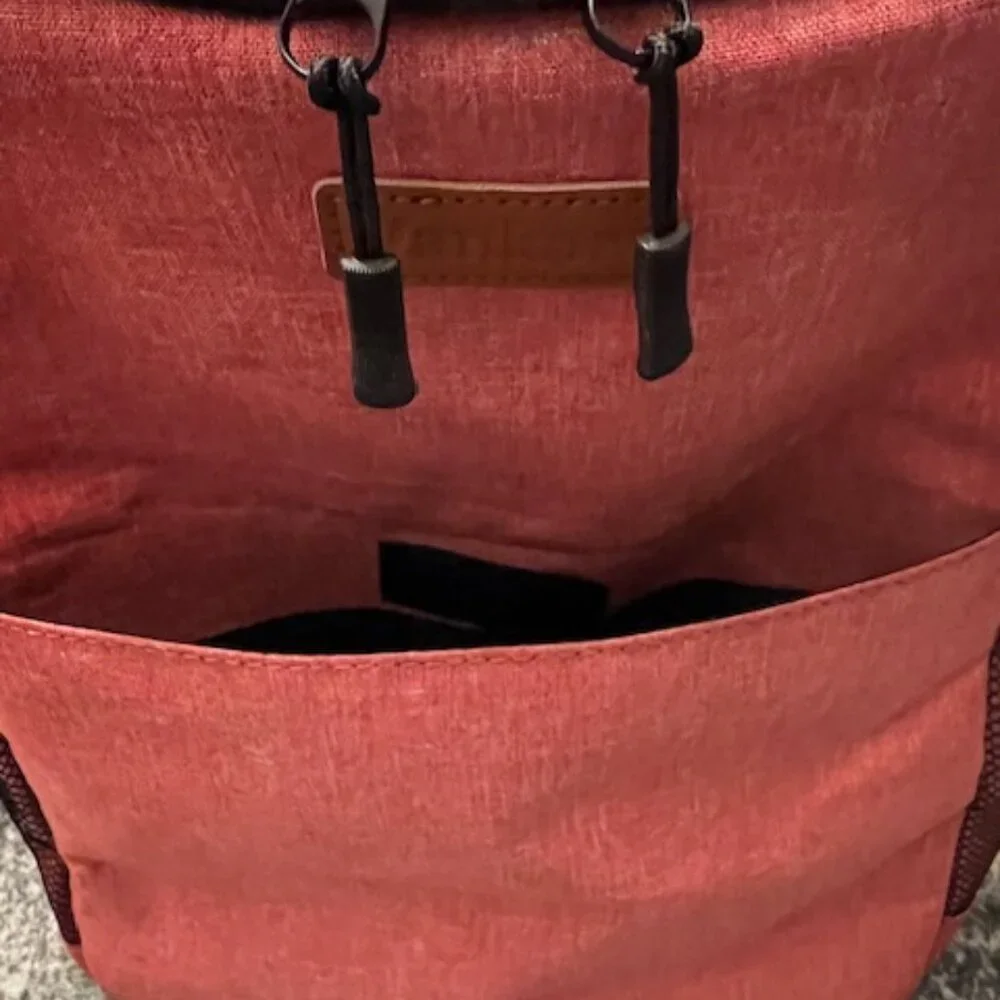 Vankor pink Camping Cooler Backpack leak-proof thermal lining for warm or‎ cold